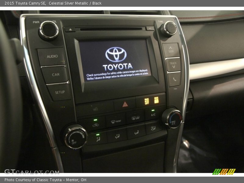 Celestial Silver Metallic / Black 2015 Toyota Camry SE