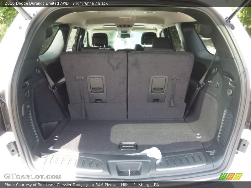 Bright White / Black 2016 Dodge Durango Limited AWD