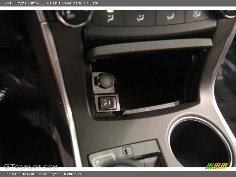 Celestial Silver Metallic / Black 2015 Toyota Camry SE