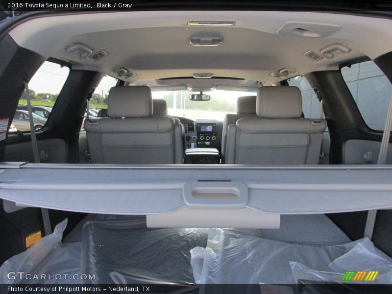 Black / Gray 2016 Toyota Sequoia Limited