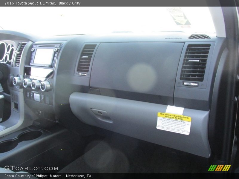 Black / Gray 2016 Toyota Sequoia Limited