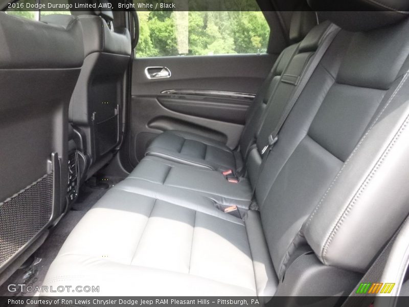 Bright White / Black 2016 Dodge Durango Limited AWD