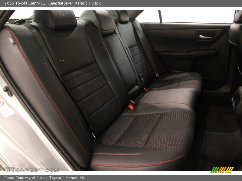 Celestial Silver Metallic / Black 2015 Toyota Camry SE