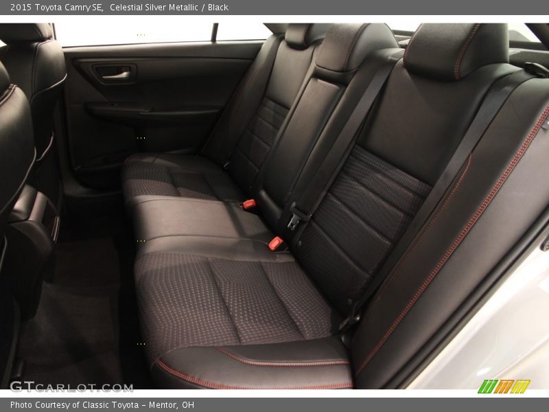 Celestial Silver Metallic / Black 2015 Toyota Camry SE