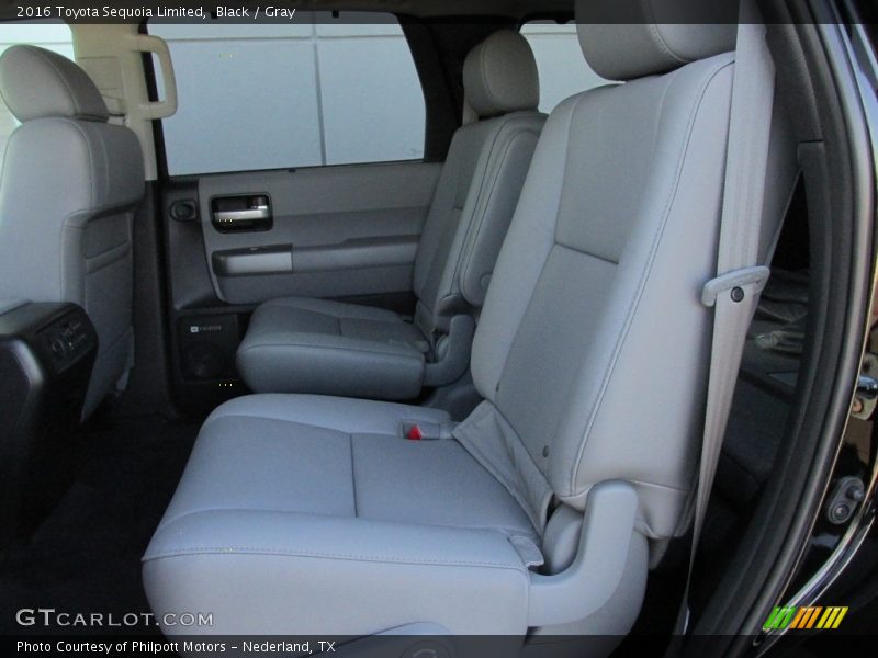 Black / Gray 2016 Toyota Sequoia Limited