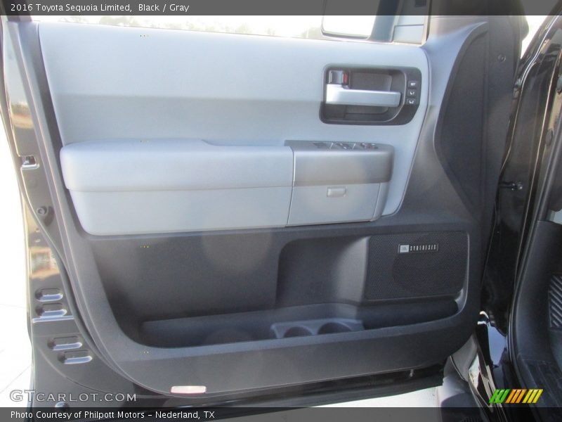 Black / Gray 2016 Toyota Sequoia Limited