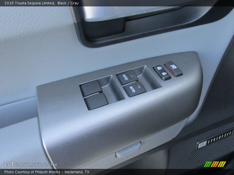 Black / Gray 2016 Toyota Sequoia Limited