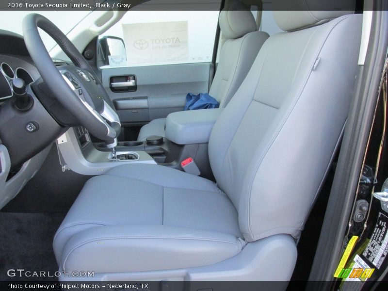 Black / Gray 2016 Toyota Sequoia Limited