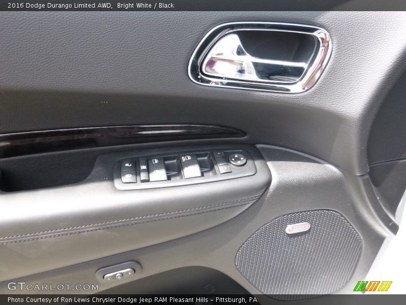 Bright White / Black 2016 Dodge Durango Limited AWD
