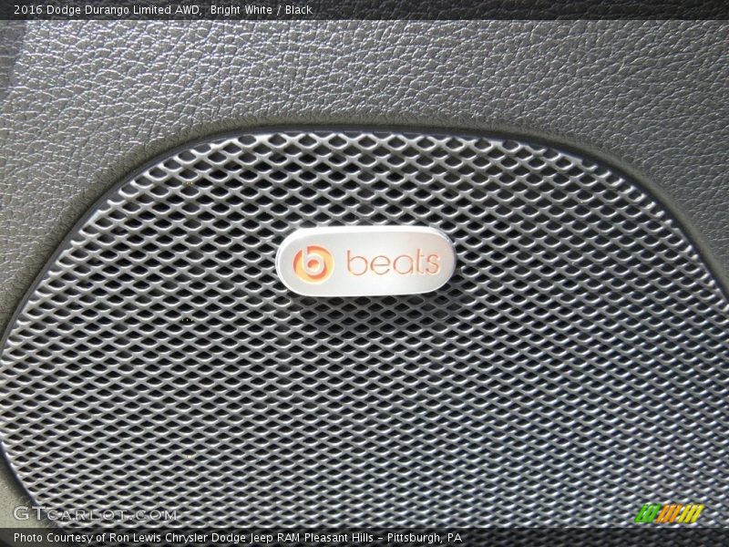 Bright White / Black 2016 Dodge Durango Limited AWD