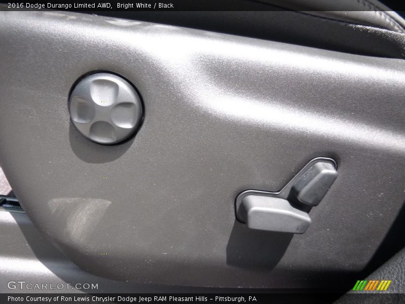 Bright White / Black 2016 Dodge Durango Limited AWD