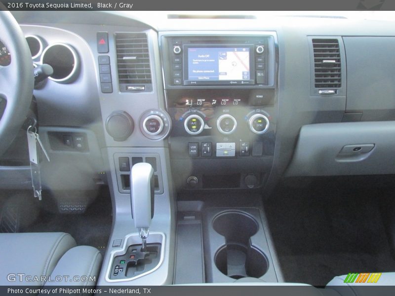 Black / Gray 2016 Toyota Sequoia Limited