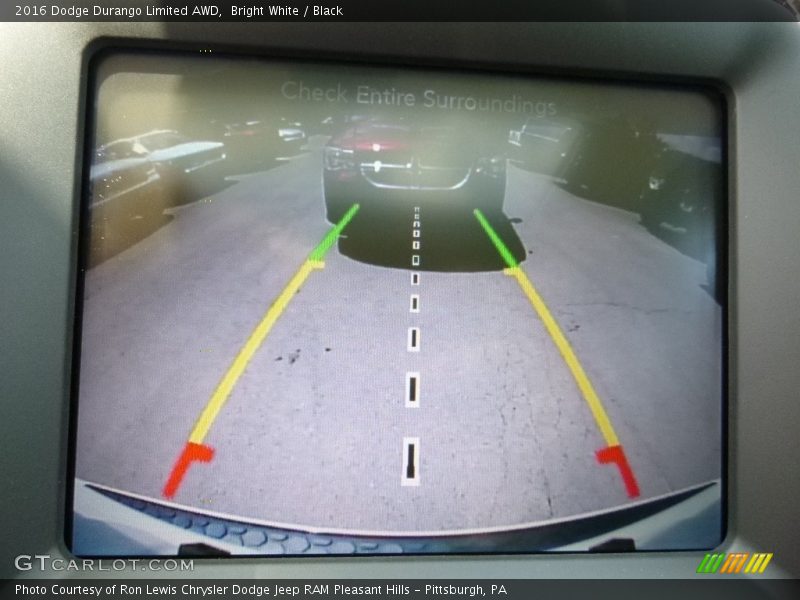 Bright White / Black 2016 Dodge Durango Limited AWD