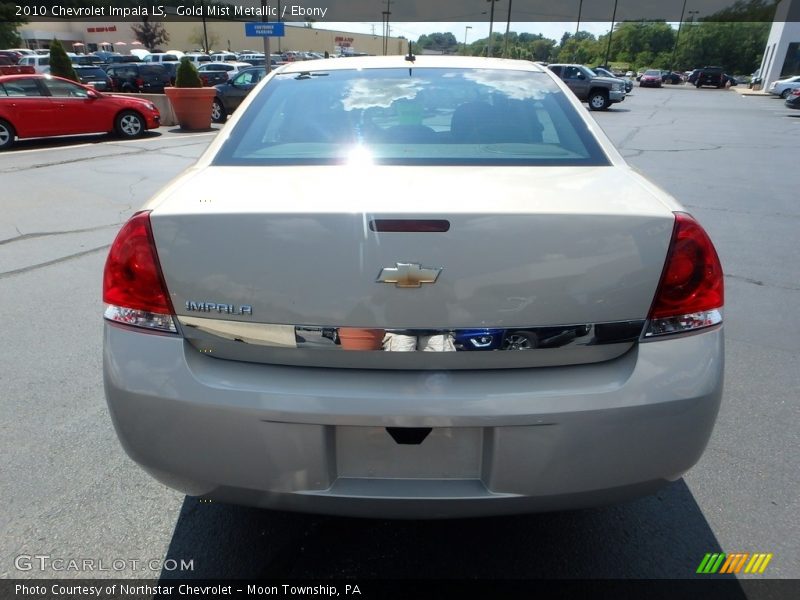 Gold Mist Metallic / Ebony 2010 Chevrolet Impala LS