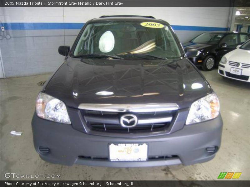 Stormfront Gray Metallic / Dark Flint Gray 2005 Mazda Tribute i