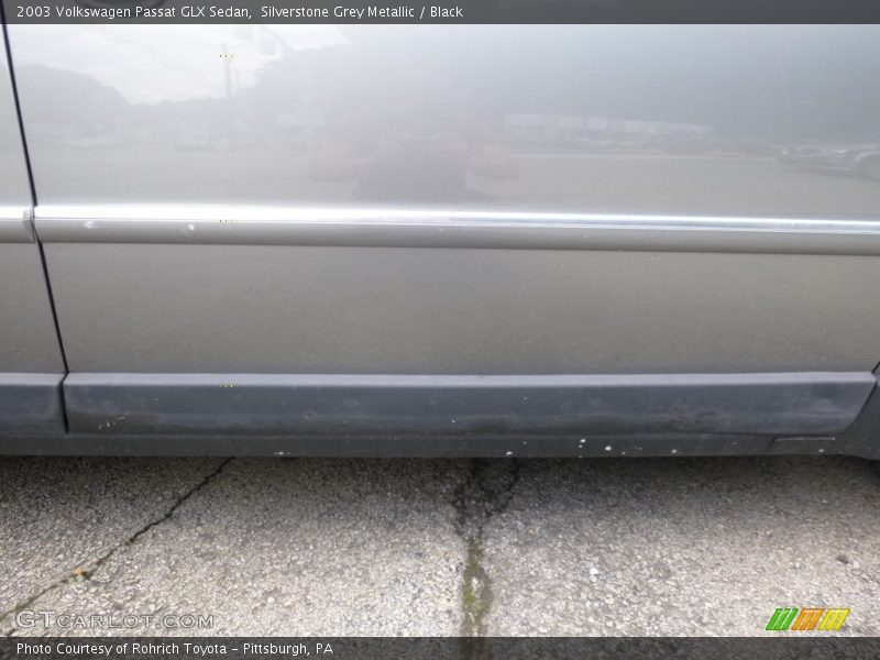 Silverstone Grey Metallic / Black 2003 Volkswagen Passat GLX Sedan