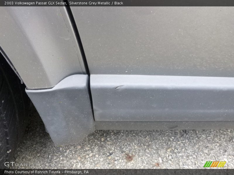 Silverstone Grey Metallic / Black 2003 Volkswagen Passat GLX Sedan