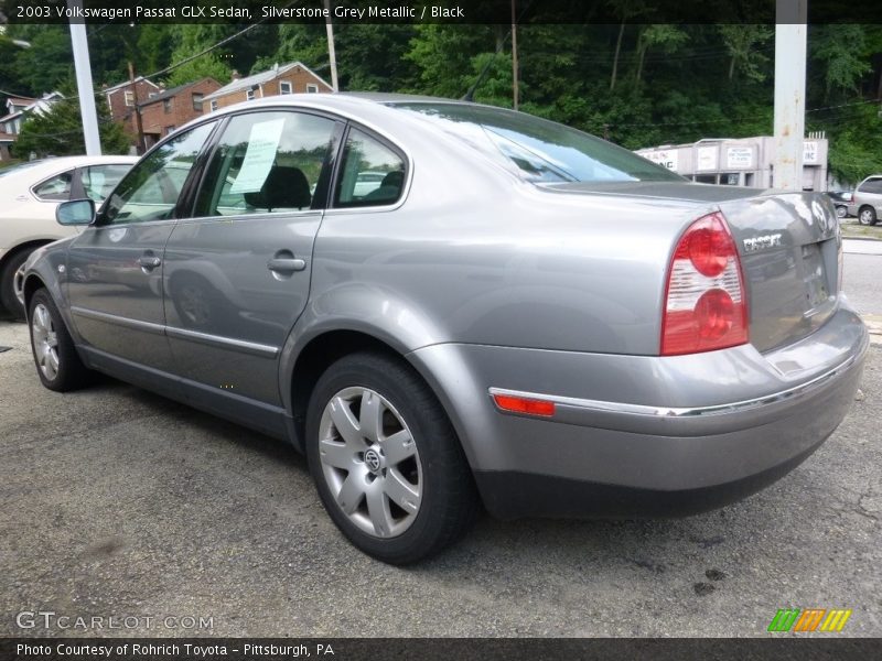 Silverstone Grey Metallic / Black 2003 Volkswagen Passat GLX Sedan