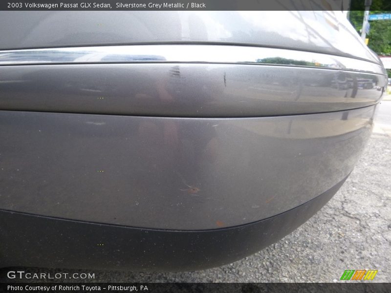 Silverstone Grey Metallic / Black 2003 Volkswagen Passat GLX Sedan