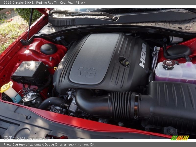 Redline Red Tri-Coat Pearl / Black 2016 Chrysler 300 S