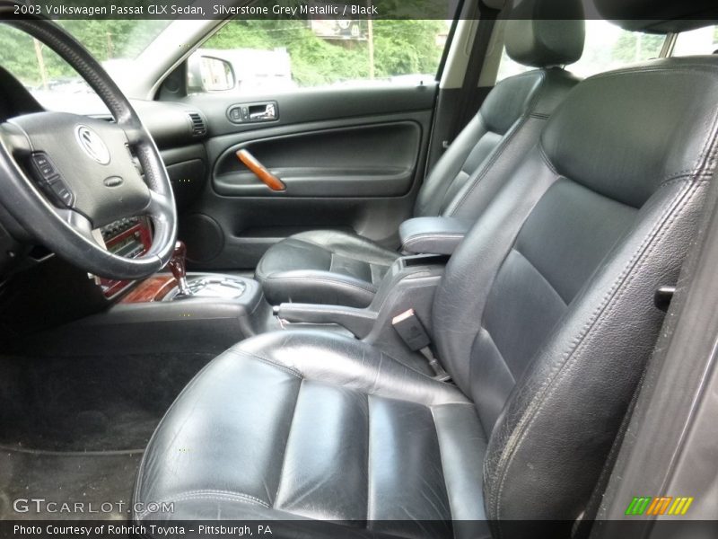 Silverstone Grey Metallic / Black 2003 Volkswagen Passat GLX Sedan