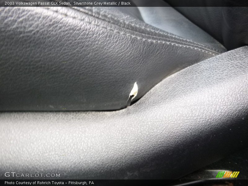 Silverstone Grey Metallic / Black 2003 Volkswagen Passat GLX Sedan
