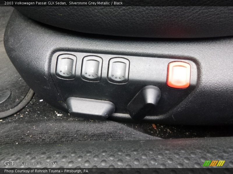 Silverstone Grey Metallic / Black 2003 Volkswagen Passat GLX Sedan
