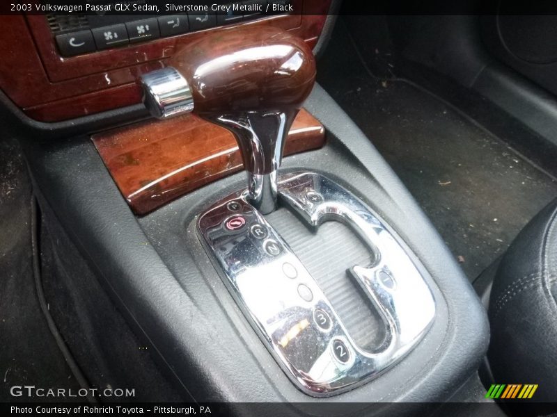 Silverstone Grey Metallic / Black 2003 Volkswagen Passat GLX Sedan
