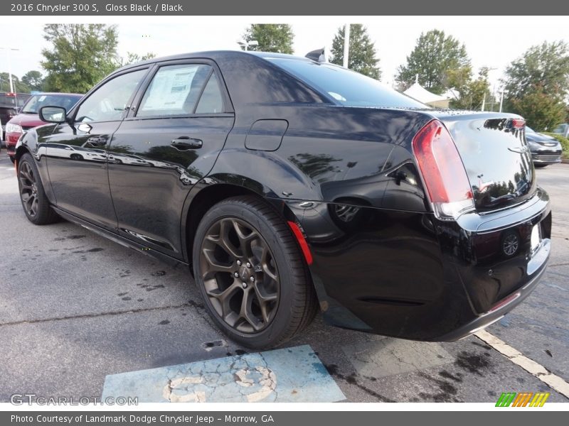 Gloss Black / Black 2016 Chrysler 300 S