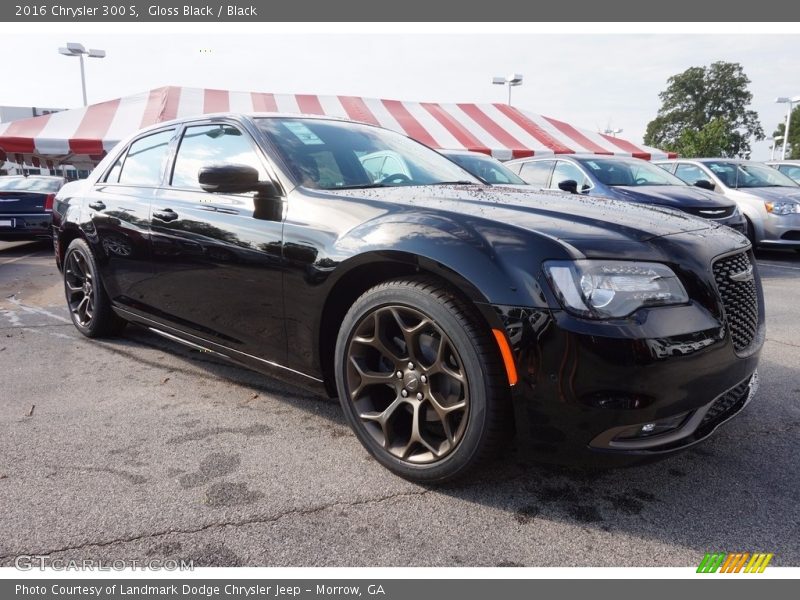Gloss Black / Black 2016 Chrysler 300 S