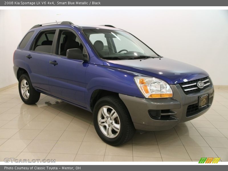 Smart Blue Metallic / Black 2008 Kia Sportage LX V6 4x4