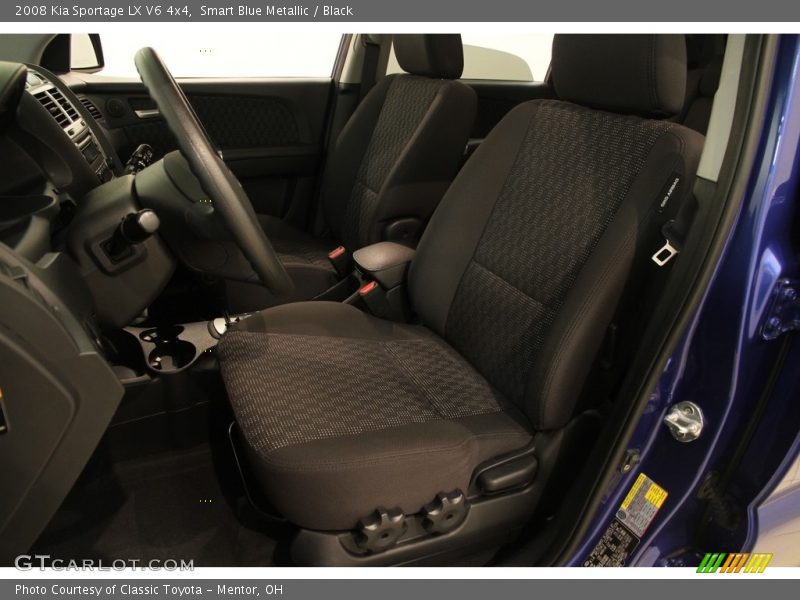 Smart Blue Metallic / Black 2008 Kia Sportage LX V6 4x4