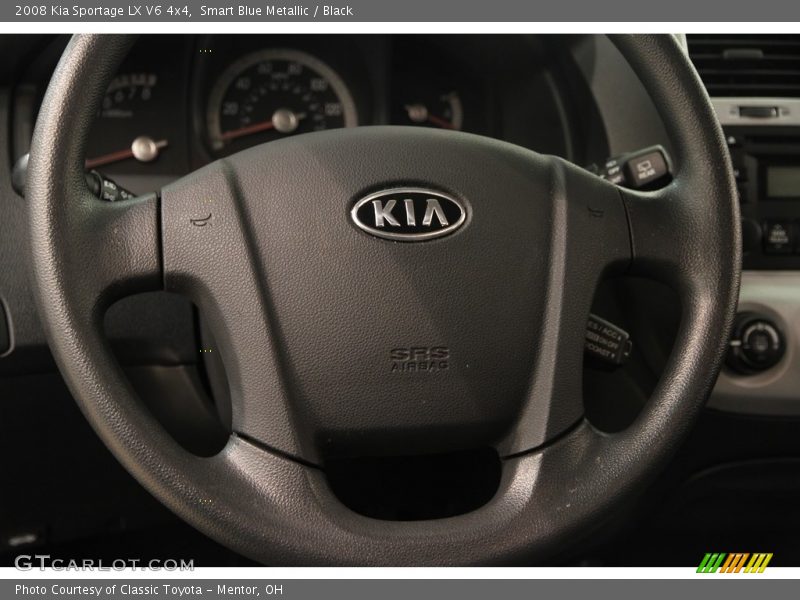 Smart Blue Metallic / Black 2008 Kia Sportage LX V6 4x4