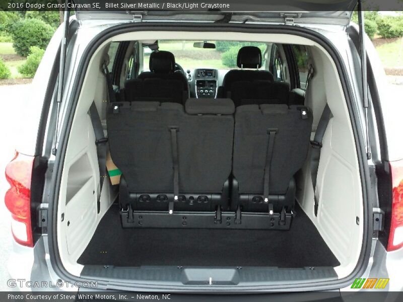 Billet Silver Metallic / Black/Light Graystone 2016 Dodge Grand Caravan SE