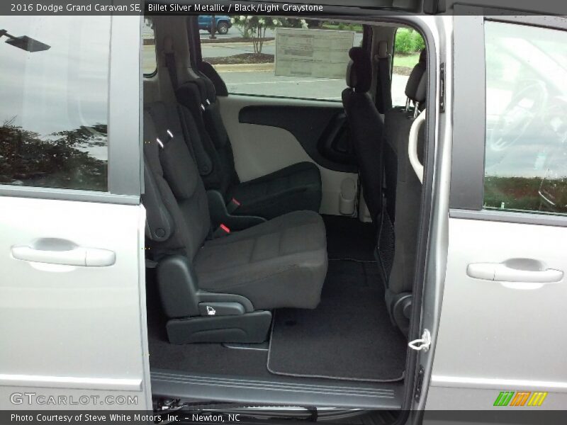 Billet Silver Metallic / Black/Light Graystone 2016 Dodge Grand Caravan SE