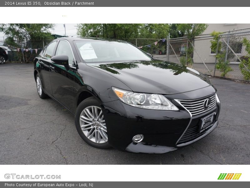 Obsidian Black / Parchment 2014 Lexus ES 350