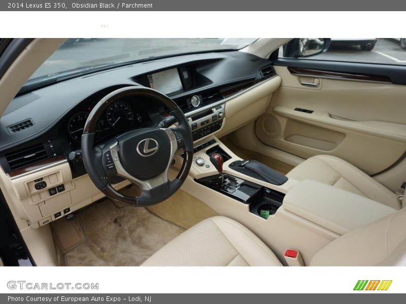Obsidian Black / Parchment 2014 Lexus ES 350