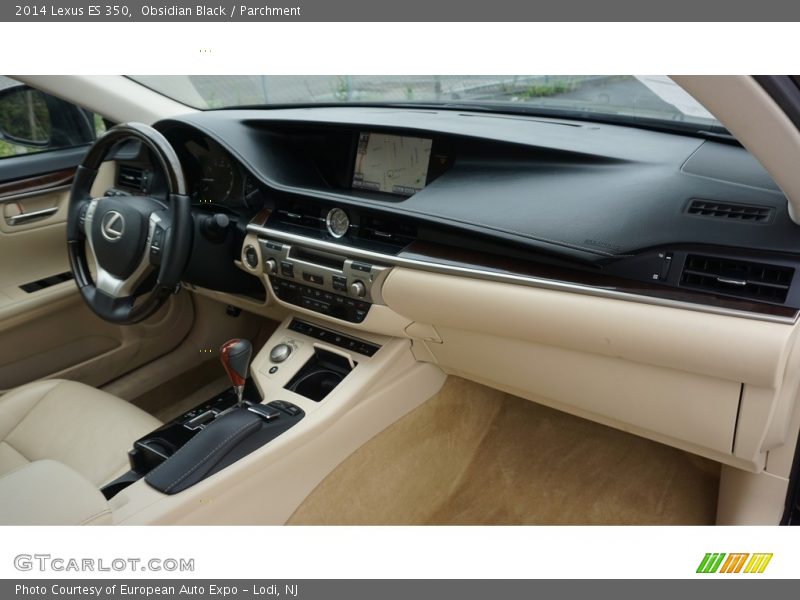 Obsidian Black / Parchment 2014 Lexus ES 350