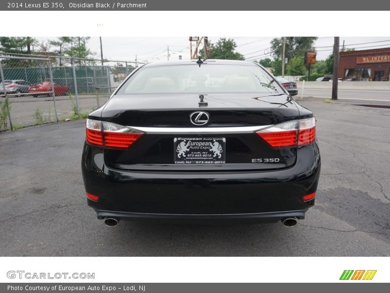 Obsidian Black / Parchment 2014 Lexus ES 350
