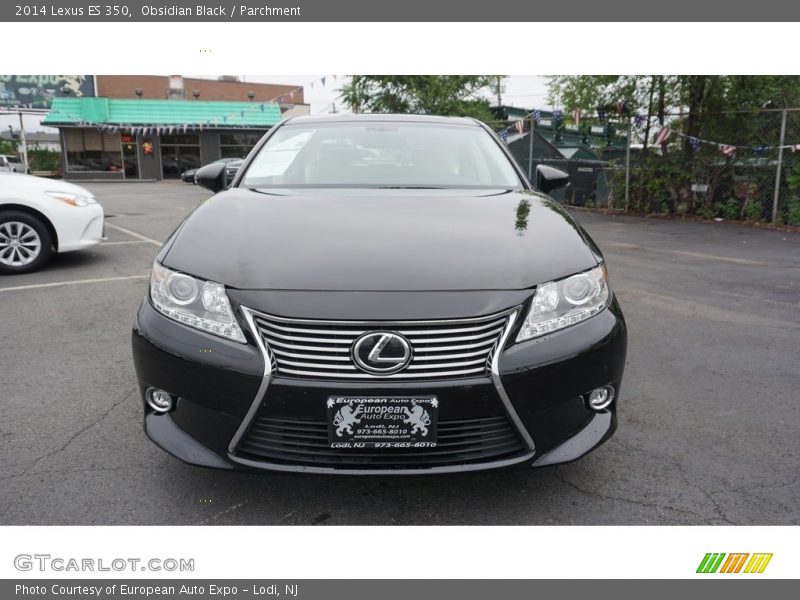 Obsidian Black / Parchment 2014 Lexus ES 350