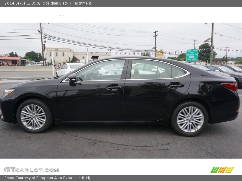 Obsidian Black / Parchment 2014 Lexus ES 350