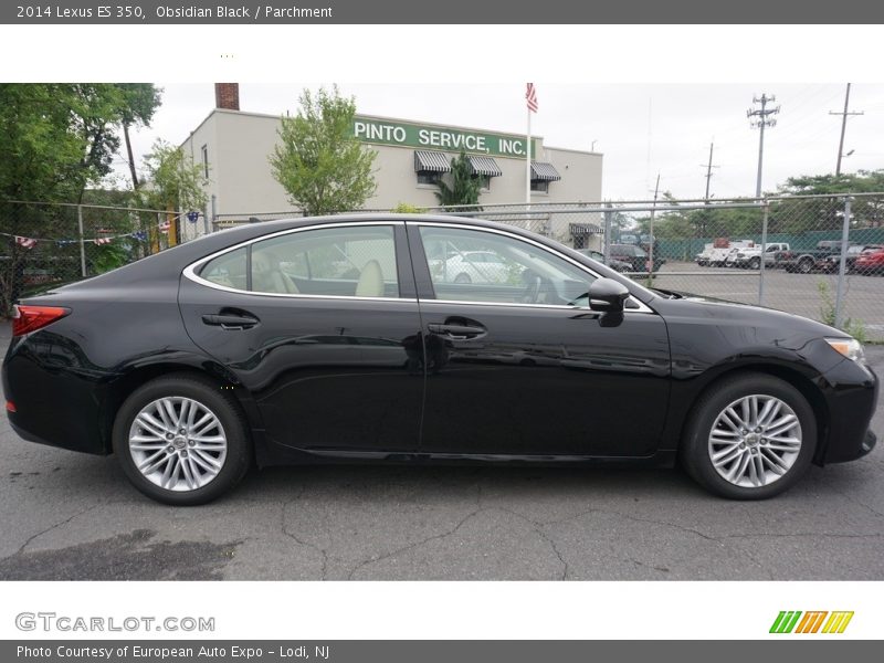 Obsidian Black / Parchment 2014 Lexus ES 350