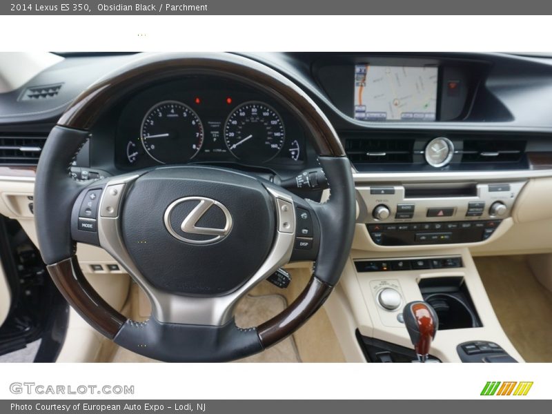 Obsidian Black / Parchment 2014 Lexus ES 350