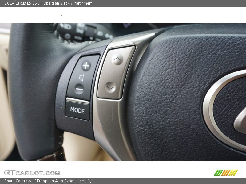 Obsidian Black / Parchment 2014 Lexus ES 350