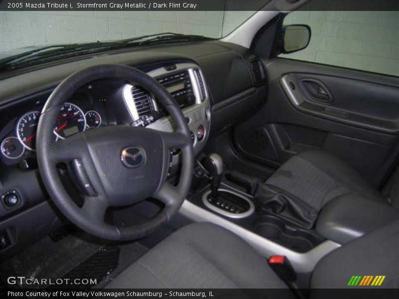 Stormfront Gray Metallic / Dark Flint Gray 2005 Mazda Tribute i