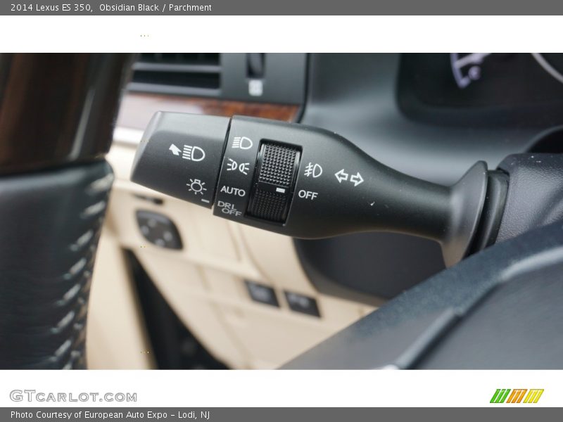 Obsidian Black / Parchment 2014 Lexus ES 350