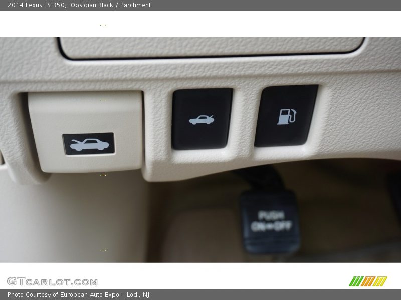 Obsidian Black / Parchment 2014 Lexus ES 350
