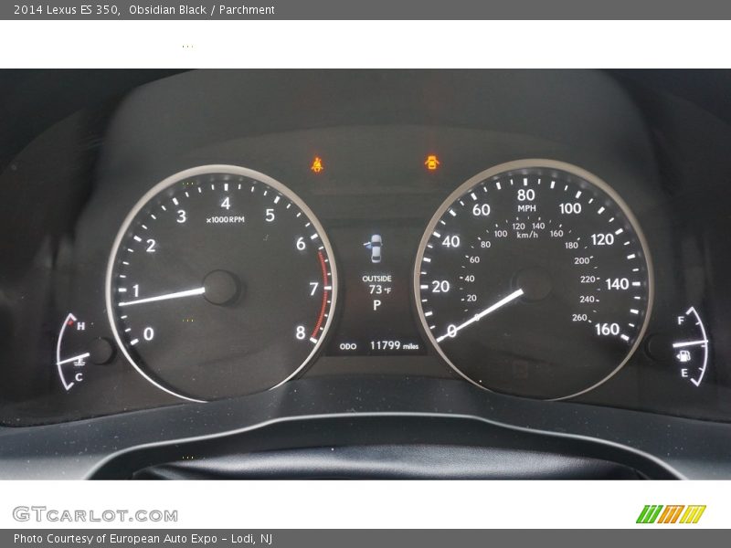 Obsidian Black / Parchment 2014 Lexus ES 350