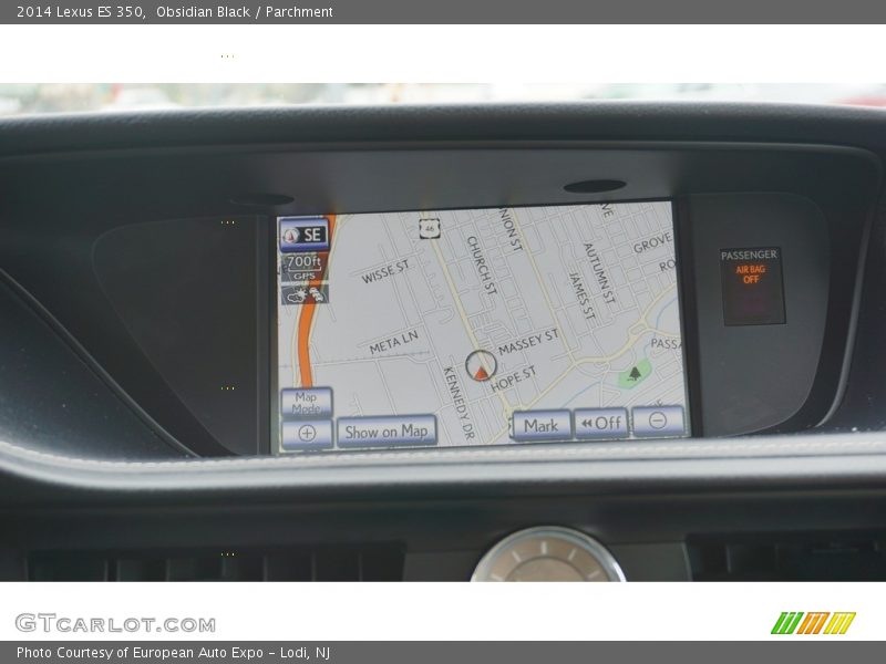 Obsidian Black / Parchment 2014 Lexus ES 350