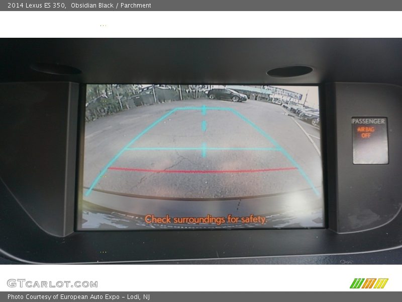 Obsidian Black / Parchment 2014 Lexus ES 350
